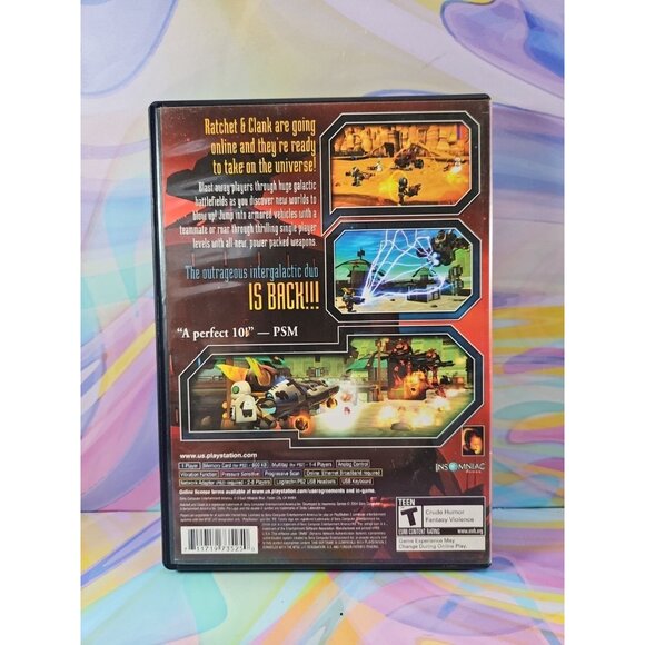 Ratchet & Clank: Up Your Arsenal Greatest Hits (Sony PlayStation 2, 2005) CIB - Picture 2 of 3